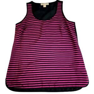 Michael Kors Striped Pullover Women's Tank Top, Small